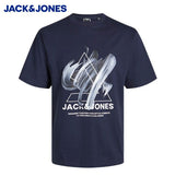 Jack & Jones Tint Crew Neck Navy Tee Navy