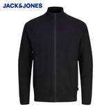 Jack & Jones Track Full Zip Black Knit Black