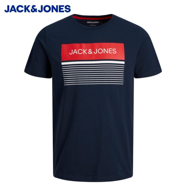 Jack & Jones Travis Navy T-Shirt Navy