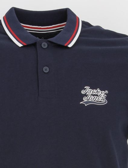 Jack & Jones Trevor Navy Polo Shirt Navy