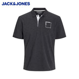 Jack & Jones Verner Dark Cloud Polo Black