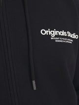 Jack & Jones Vester Zip Black Hoodie Black