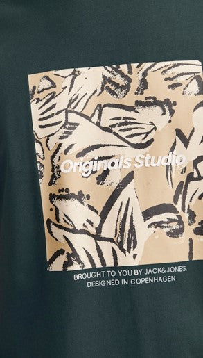 Jack & Jones Vester Box Green Hoodie Green