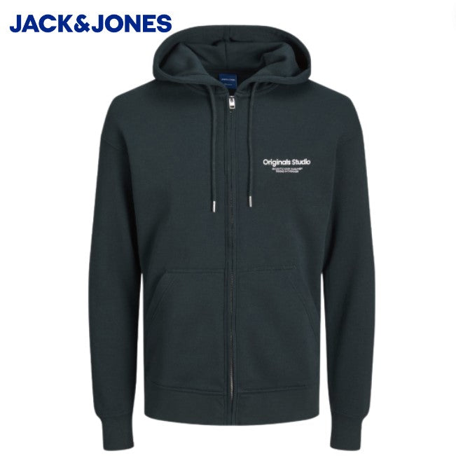 Jack & Jones Vester Full Zip Hoodie Green