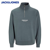Jack & Jones Vester Quarter Zip Sweater Blue