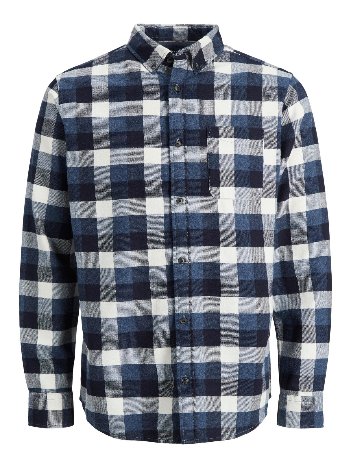 Jack & Jones Walter Blue Check Shirt Blue