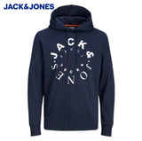 Jack & Jones Warrior Logo Navy Hoodie Navy