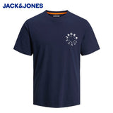 Jack & Jones Warrior Logo Navy Tee Navy