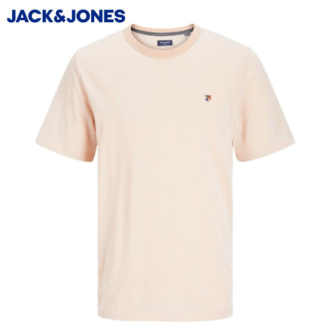 Jack & Jones Win Peach Structured Tee Pink