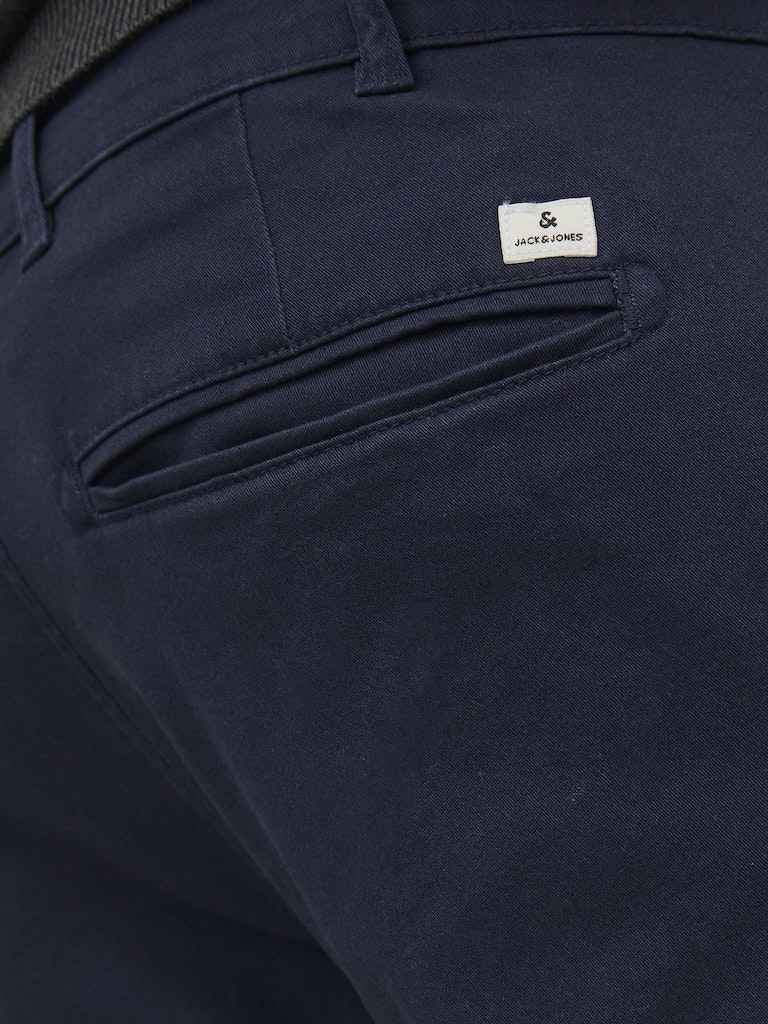 Jack & Jones X-Tall Dave Navy Chinos Navy