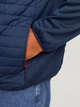 Jack & Jones Multi Quilted Navy Jacket Navy