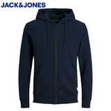 Jack & Jones Full Zip Navy Sweat Hoody Navy
