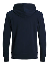 Jack & Jones Full Zip Navy Sweat Hoody Navy