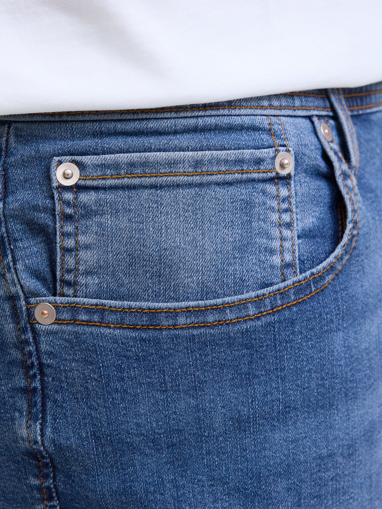 Jack & Jones Glenn Light Stretch Jeans Blue