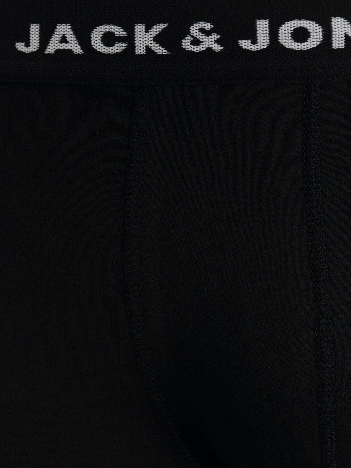 Jack & Jones 5-Pack Huey Strech Trunks Black