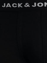 Jack & Jones 5-Pack Huey Strech Trunks Black