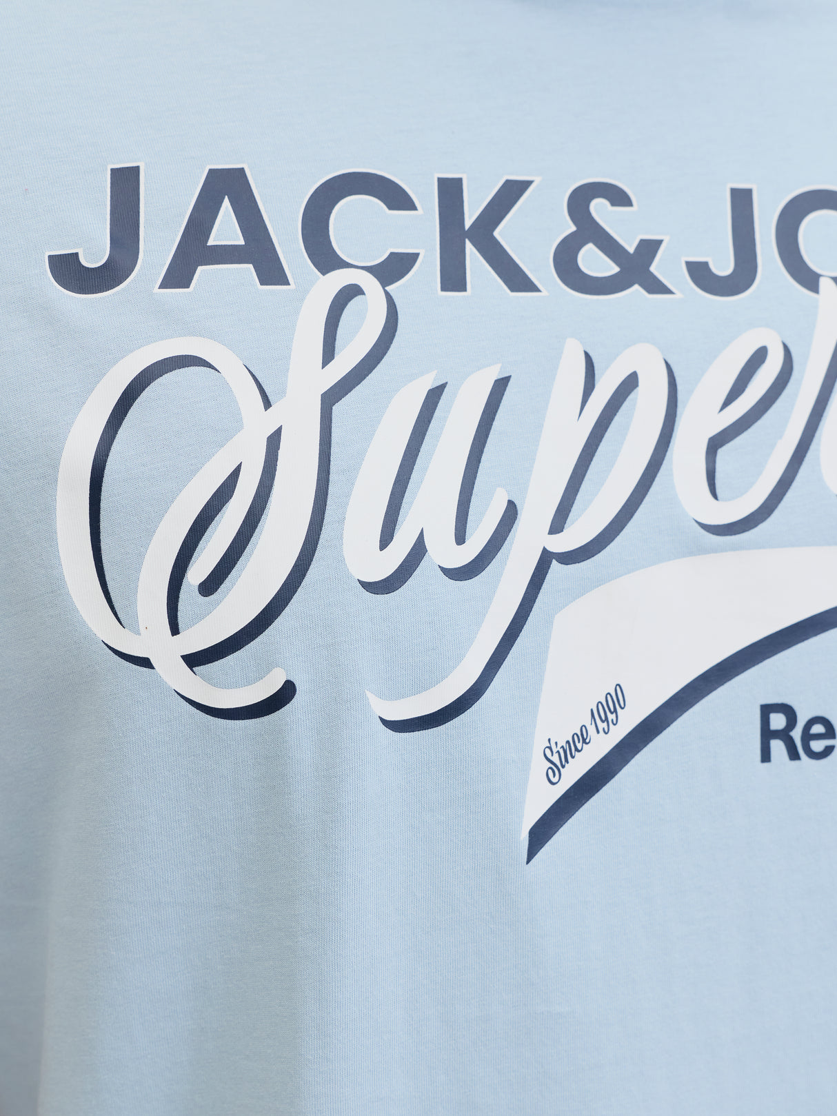 Jack & Jones E-Logo Celestial Blue Tee Blue