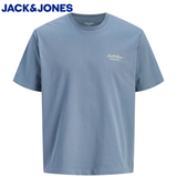 Jack & Jones Archive Logo Blue Tee Blue