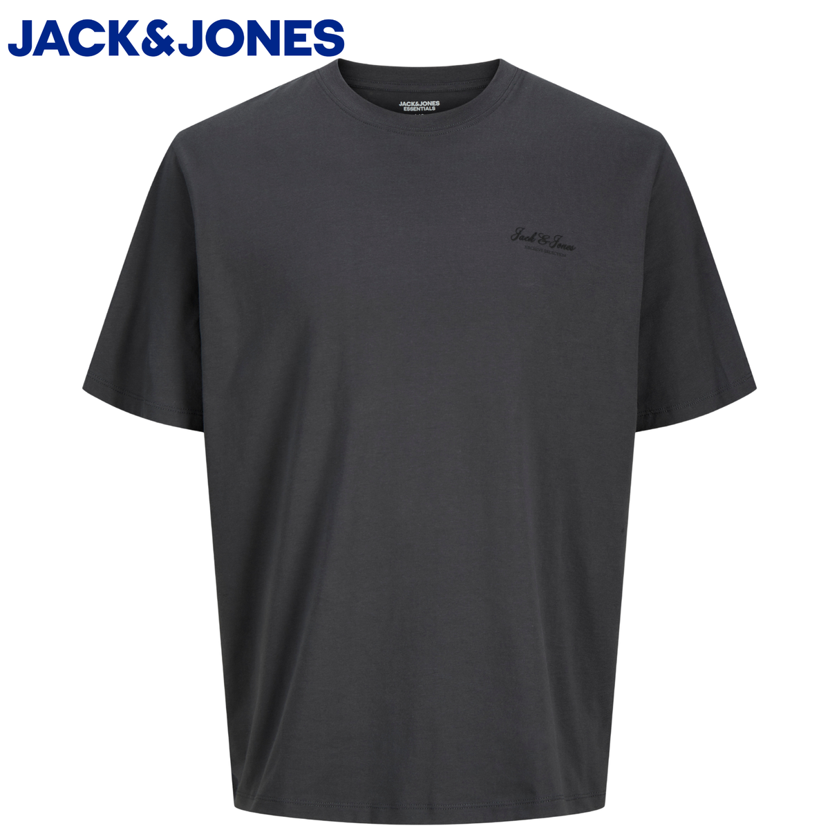 Jack & Jones Archive Logo Black Tee Black