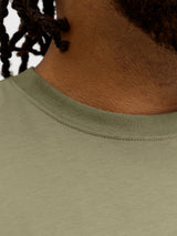Jack & Jones Archive Logo Vetiver Tee Green