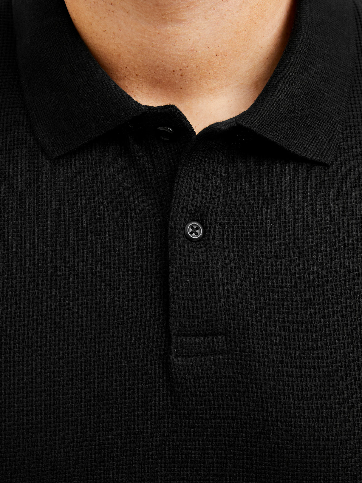 Jack & Jones Austin Black Polo Shirt Black