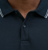 Jack & Jones Austin Navy Tipped Polo Navy