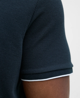 Jack & Jones Austin Navy Tipped Polo Navy