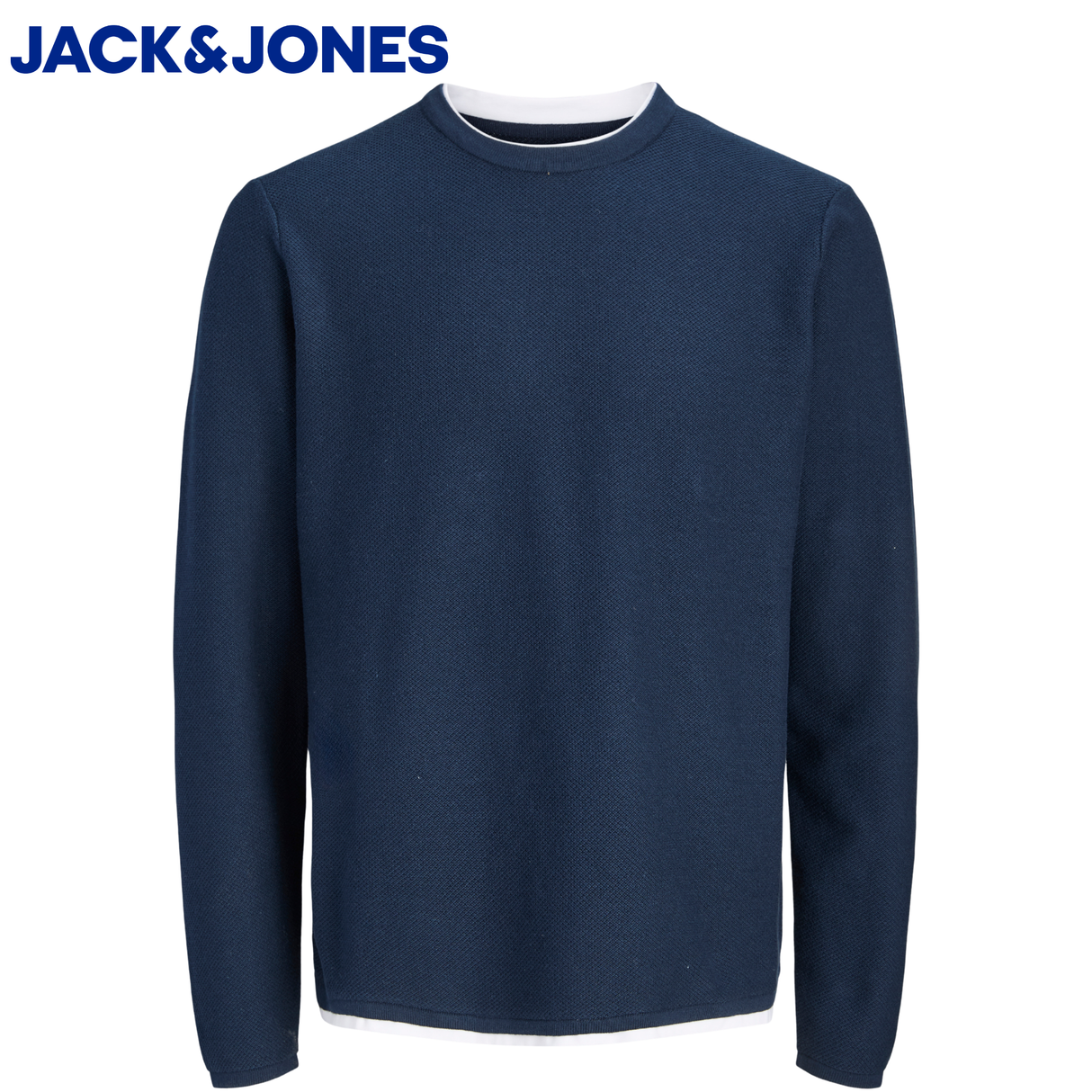 Jack & Jones Berg Layer Navy Knit Navy