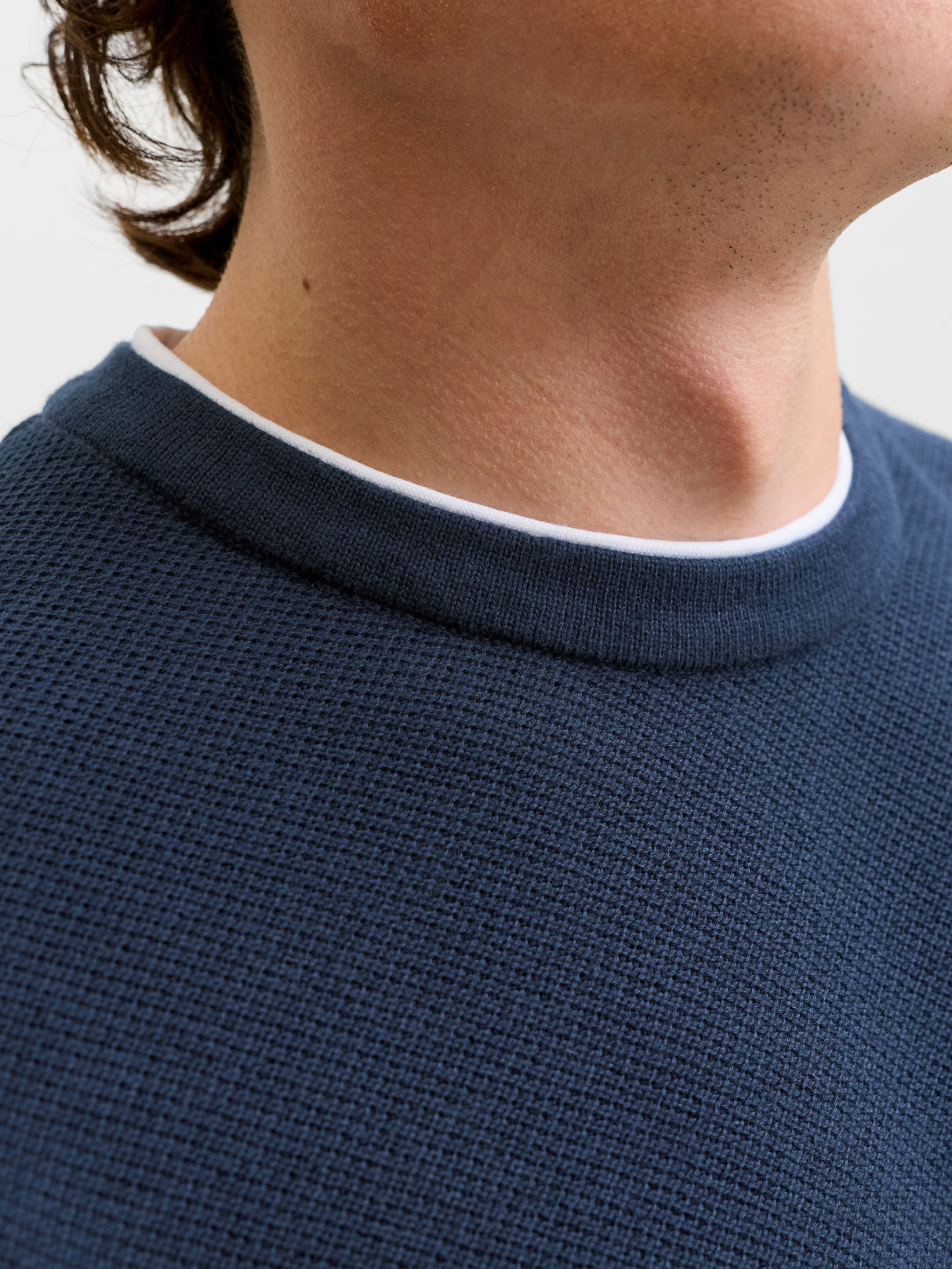 Jack & Jones Berg Layer Navy Knit Navy