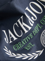 Jack & Jones Berg Logo Blue T-Shirt Blue