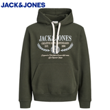Jack & Jones Berg Logo Rosin Hoodie Green