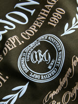 Jack & Jones Berg Logo Rosin Green Tee Green