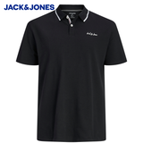 Jack & Jones Blaze Black Polo Shirt Black