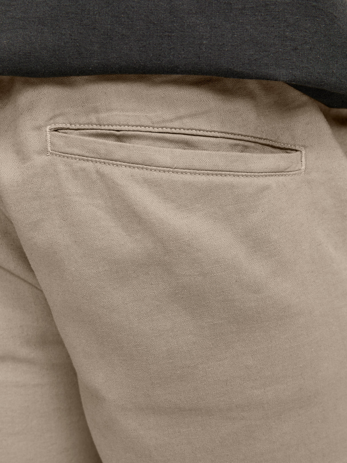 Jack & Jones Bondi Linen Mix Shorts Beige