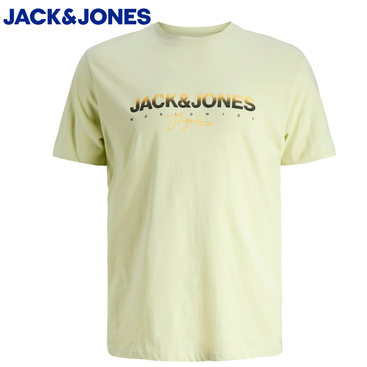 Jack & Jones Can Logo Tint T-Shirt Yellow