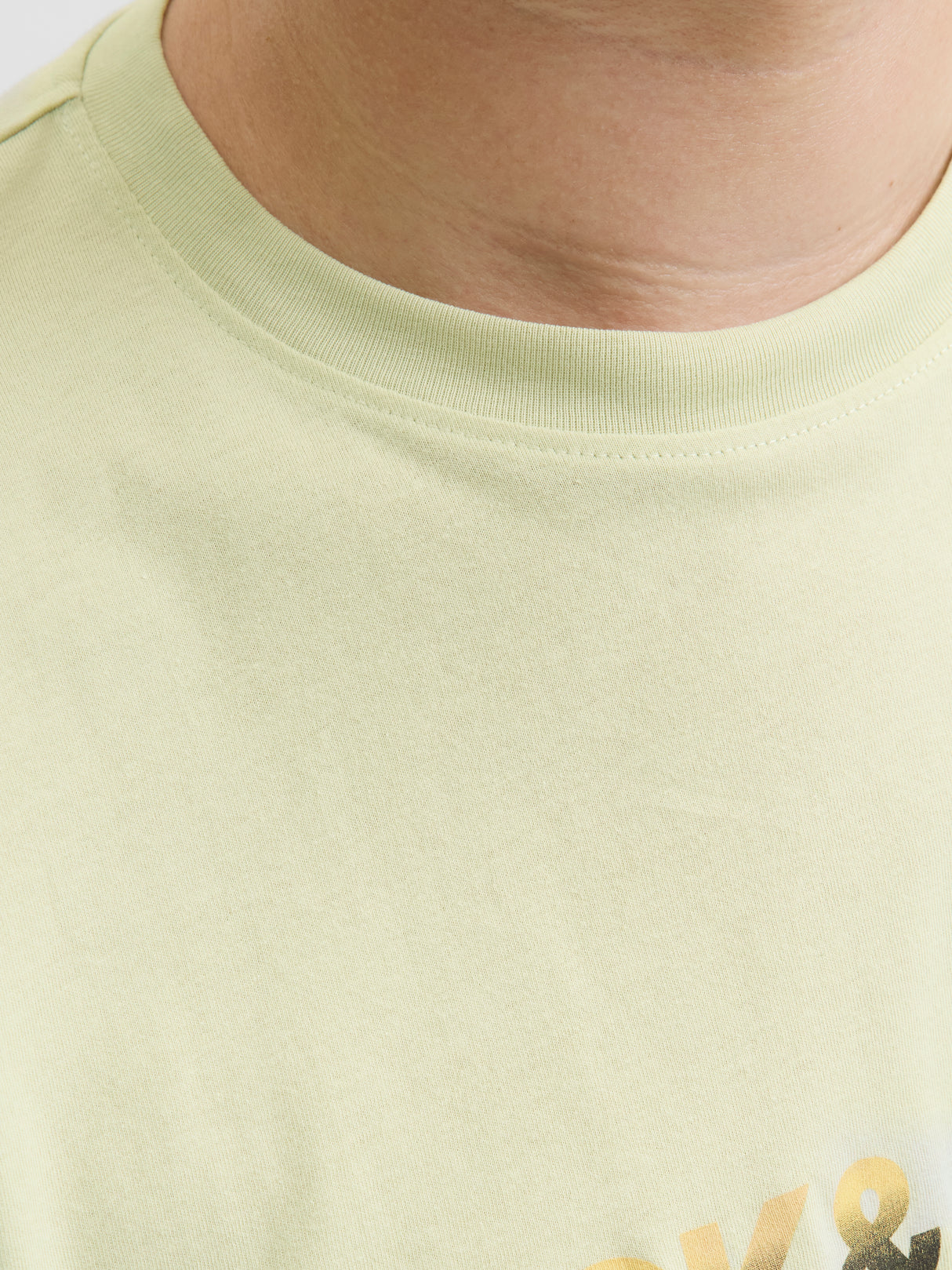 Jack & Jones Can Logo Tint T-Shirt Yellow