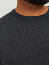Jack & Jones Classic Crew Neck Grey Knit Grey