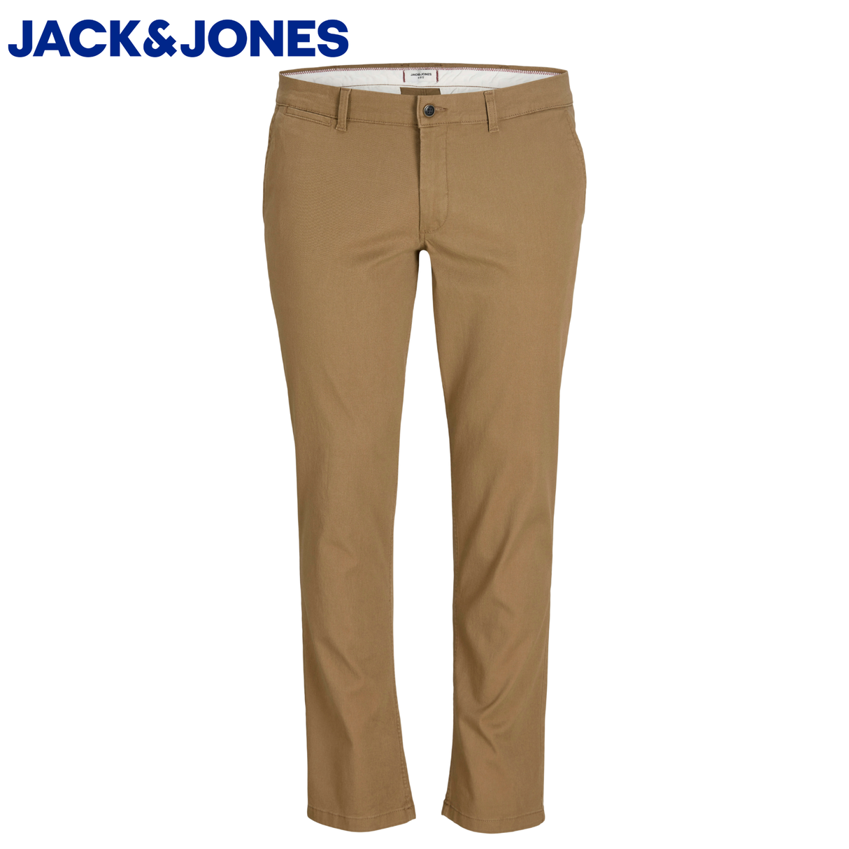 Jack & Jones Dave Stretch Beige Chinos Brown