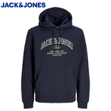 Jack & Jones Denver Logo Navy Hoodie Navy