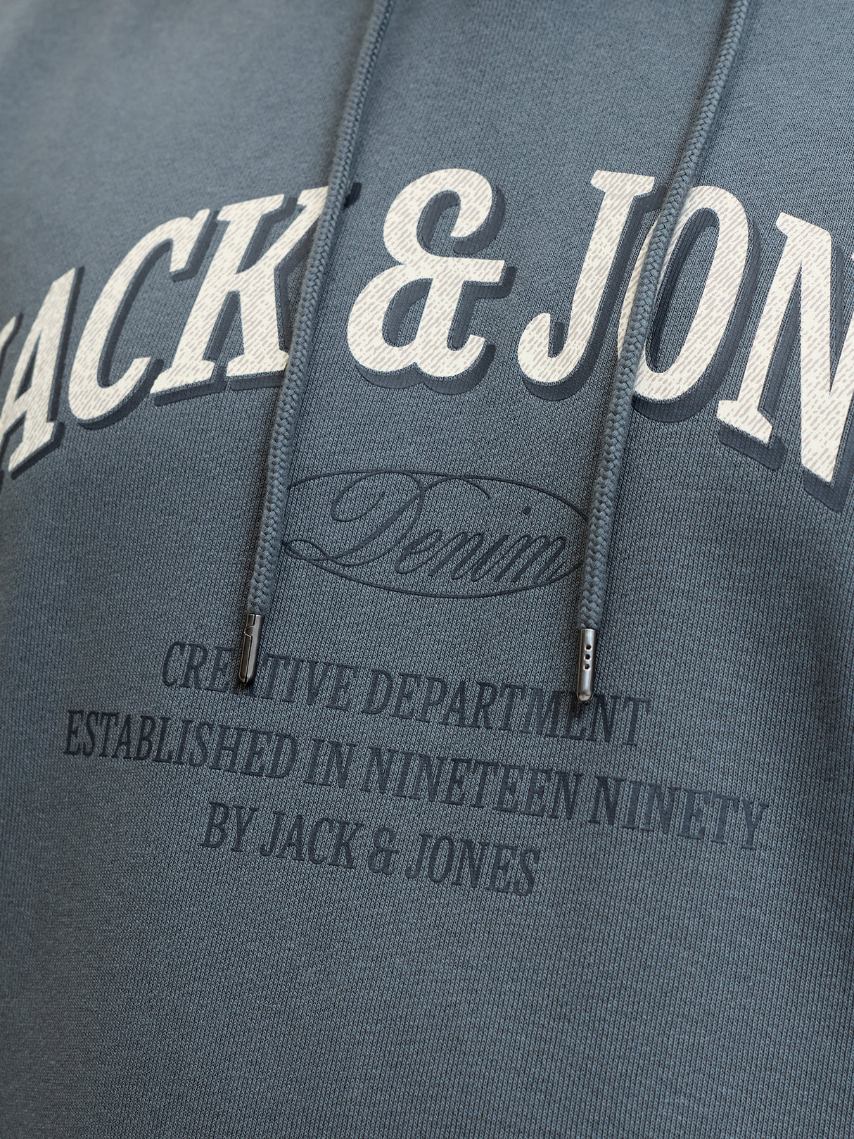 Jack & Jones Denver Turbulence Hoodie Blue