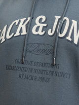 Jack & Jones Denver Turbulence Hoodie Blue