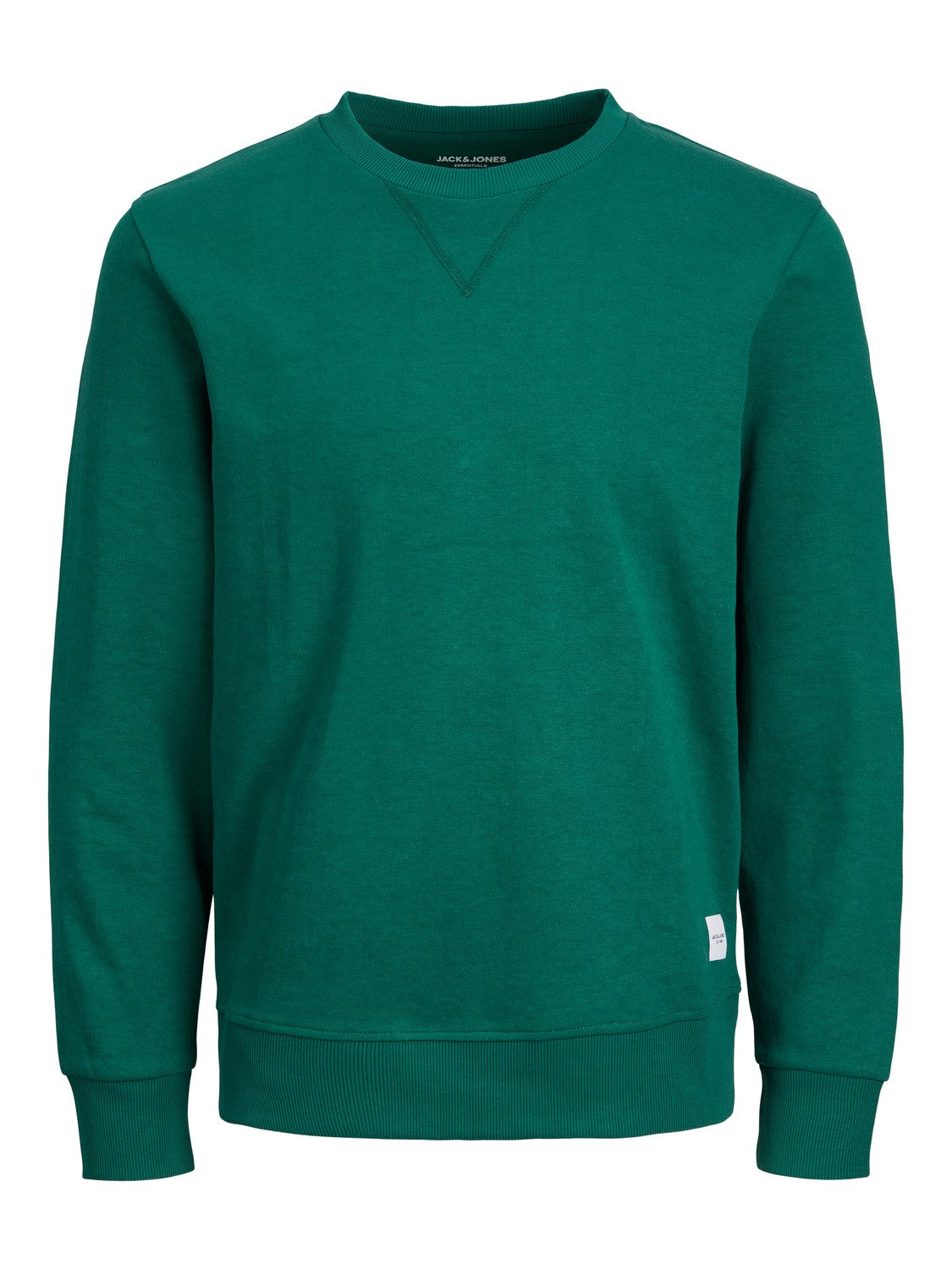 Jack & Jones Green Crew Neck Sweater Green