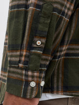 Jack & Jones Flannel Check Green Shirt Green