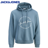 Jack & Jones Grayson Logo Blue Hoodie Blue