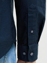 Jack & Jones Harvey Navy Oxford Shirt Navy
