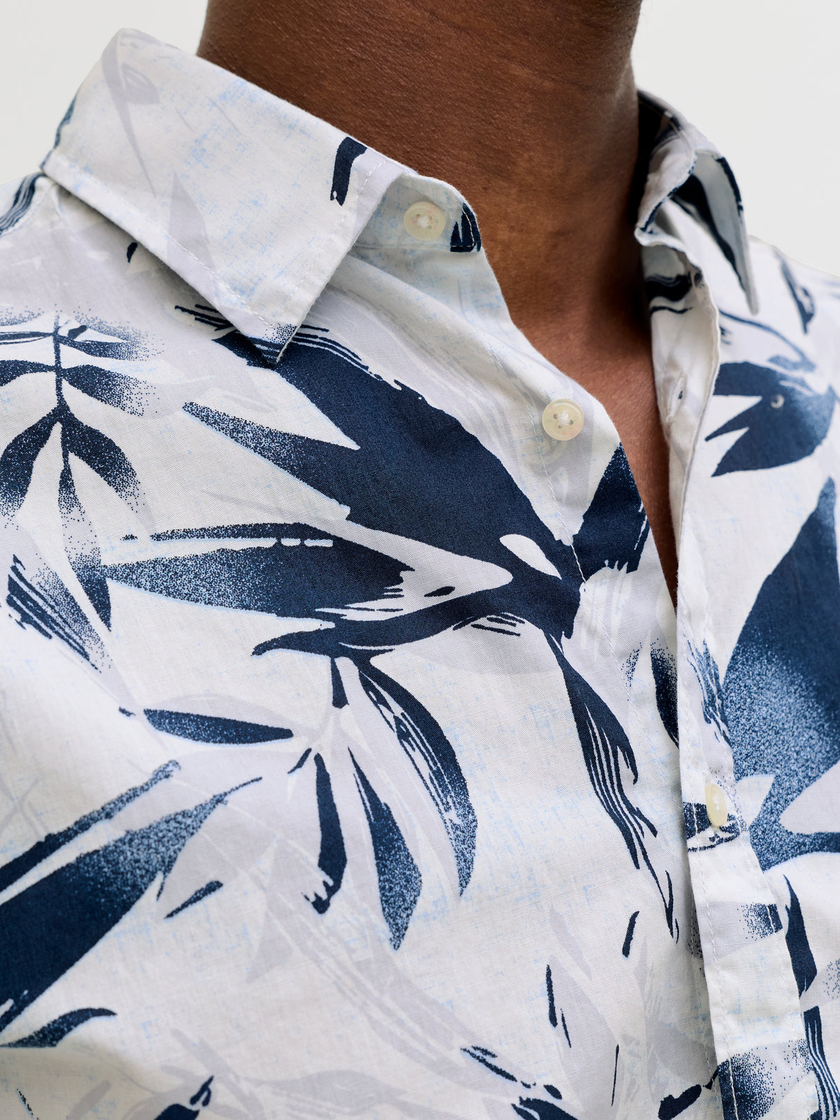 Jack & Jones Honolulu Ss Shirt White