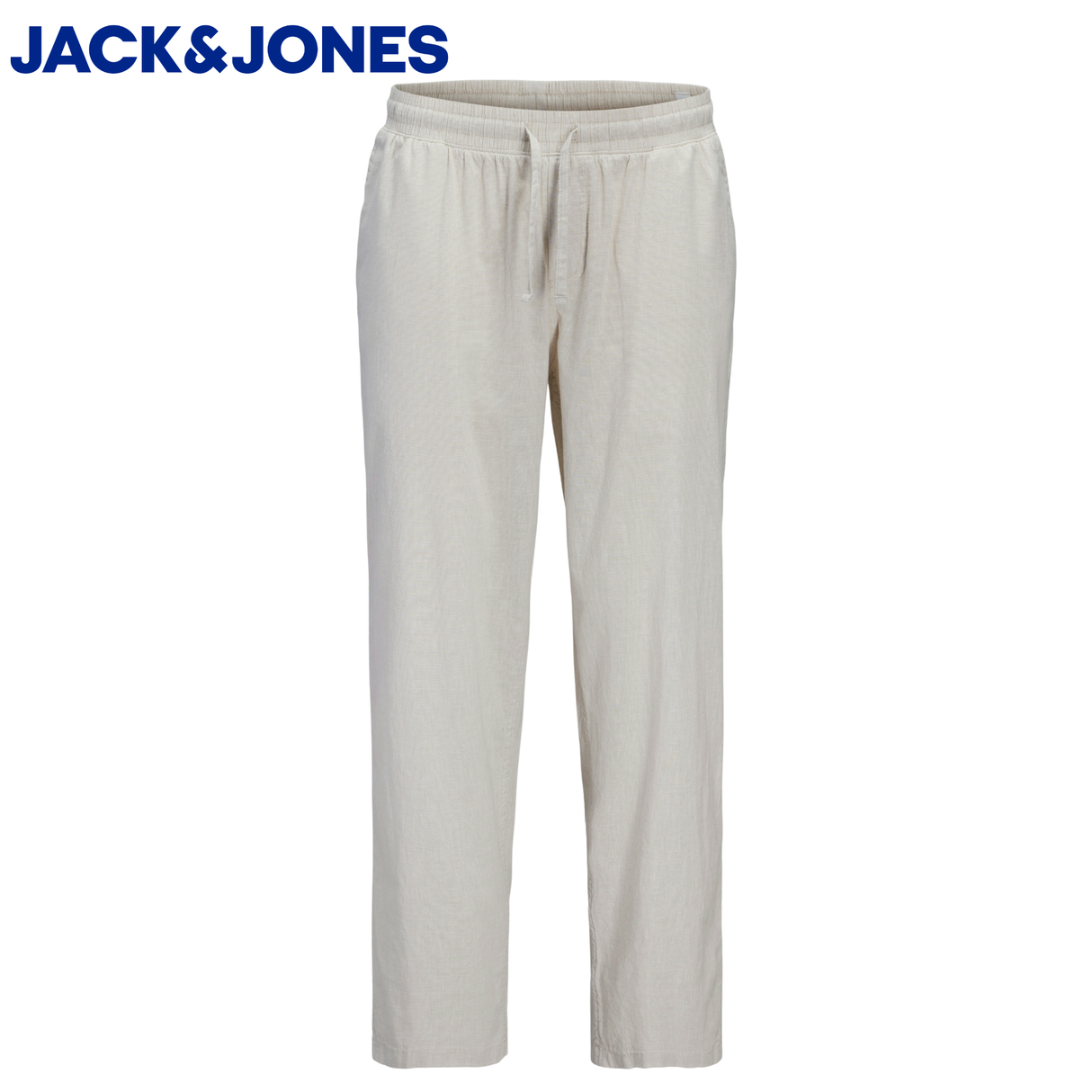 Jack & Jones Kane Linen Mix Beige Jogger Beige