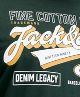 Jack & Jones E-Logo Scarab T-Shirt Green