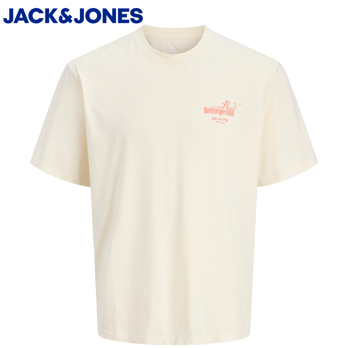 Jack & Jones Oriental Back White Tee White