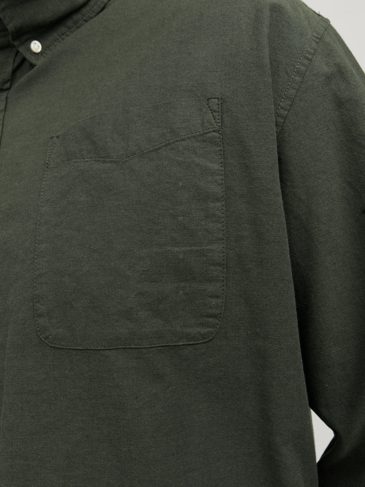 Jack & Jones Oxford Forest Green Shirt Green